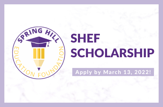   2022 SHEF Scholarship Graphic